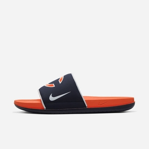 Claquette Nike Offcourt (NFL Bears) Bleu Marine/Orange 5136-872 Marine/White/University Orange Homme | SQO-13296496